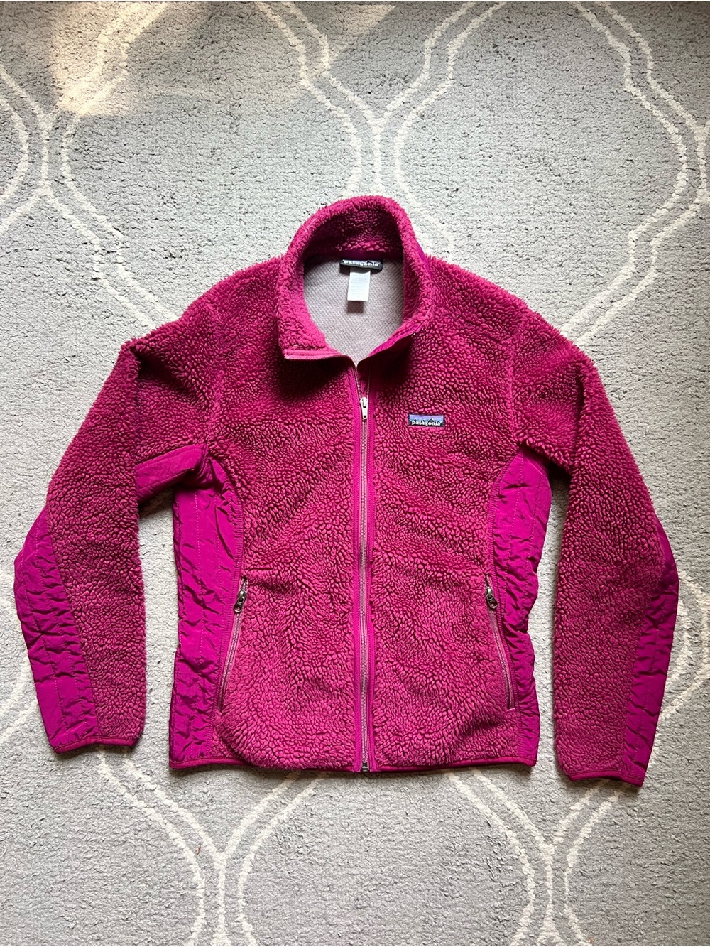 Vintage Patagonia Women’s Retro-X Jacket Fleece Zip-Up, Size Medium